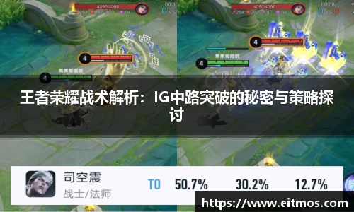 王者荣耀战术解析：IG中路突破的秘密与策略探讨